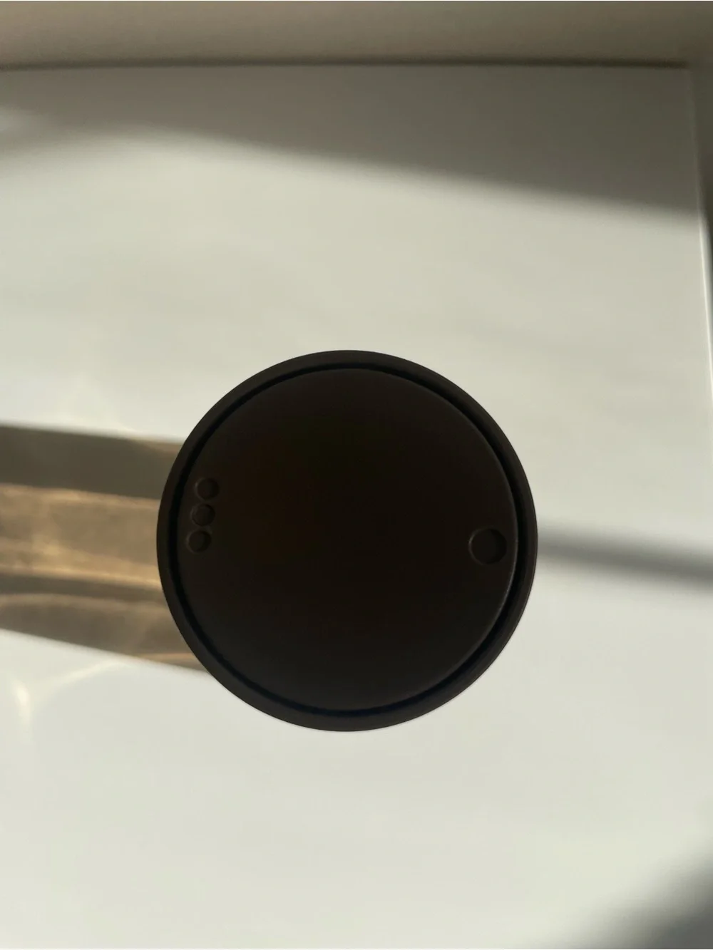 IKEA Brown Glass Pepper Shaker